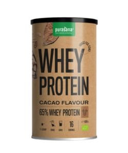 Whey protein 65 % cacao 400 g BIO BIO, 400 g
